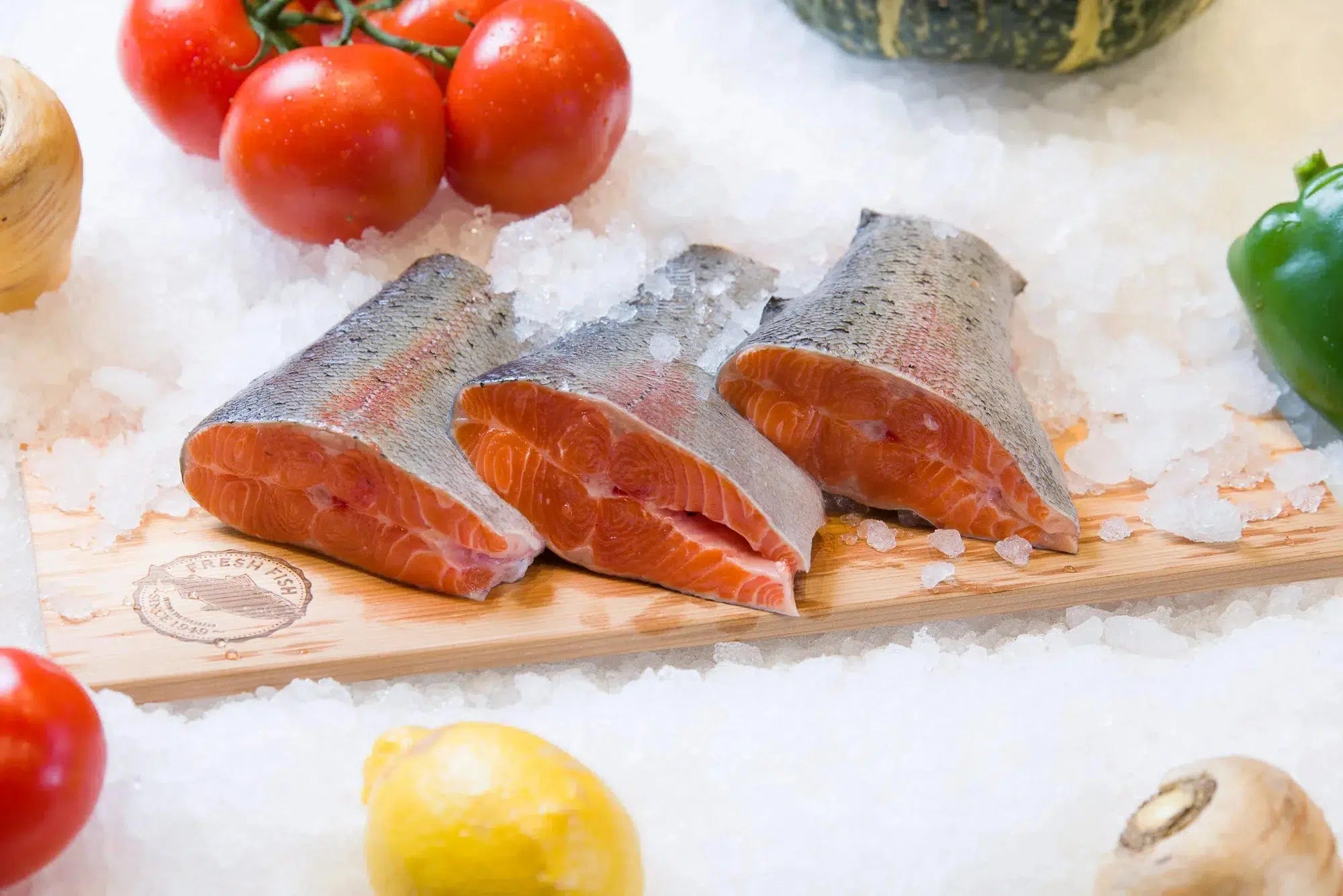 Live Baby Salmon Tail Whole